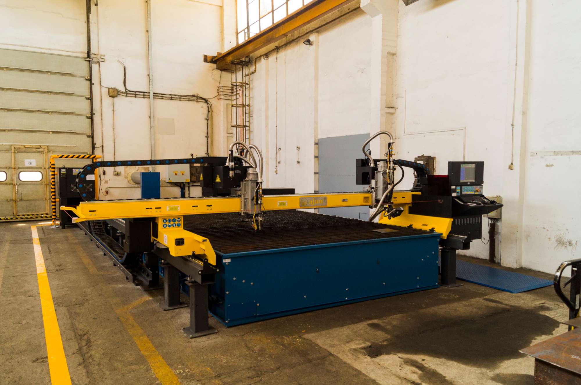 CNC láng- és plazmavágó 3D fejjel