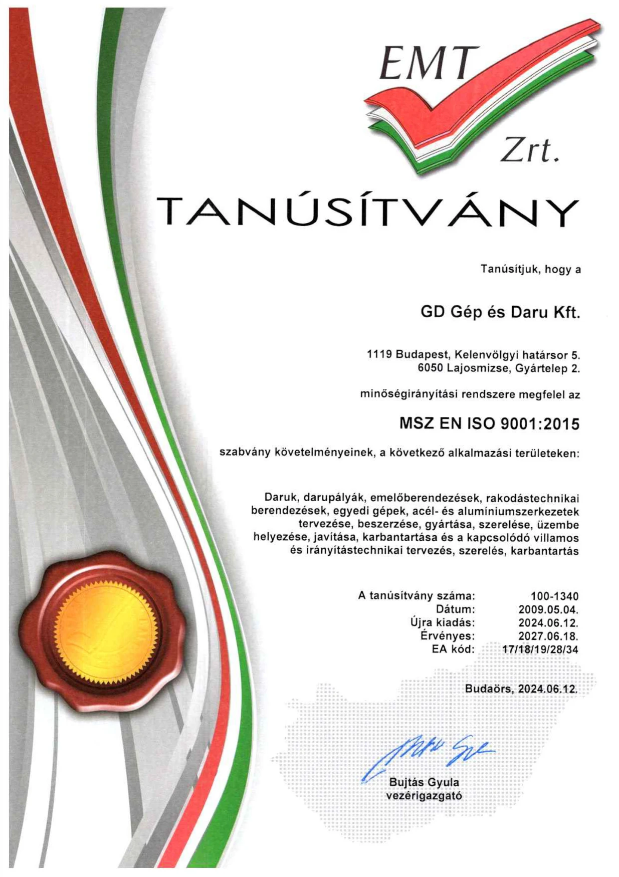 Certificate 4