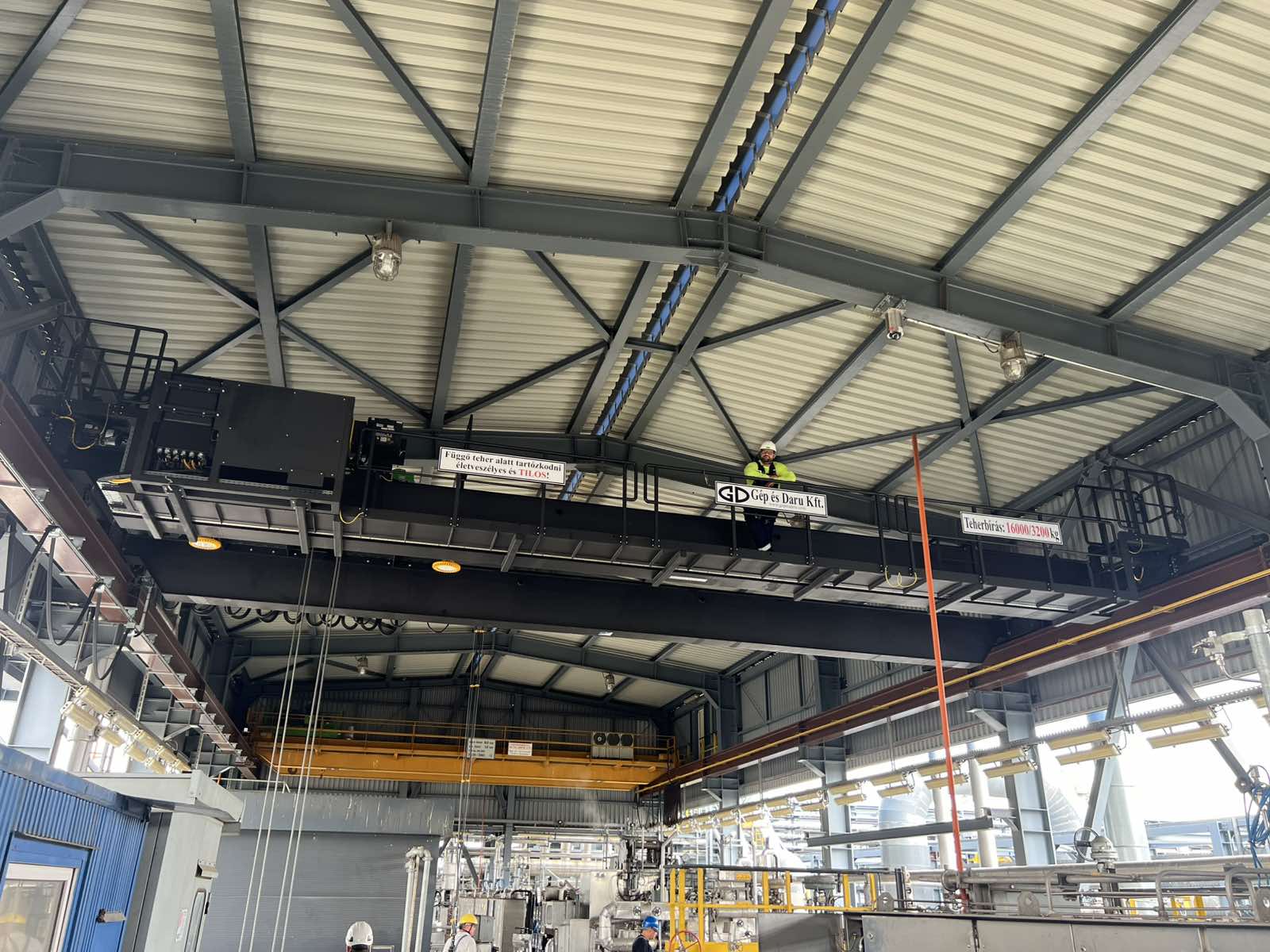 Explosion-Proof Overhead Crane for a Hungarian Petrochemical Plant – Another Milestone for GD